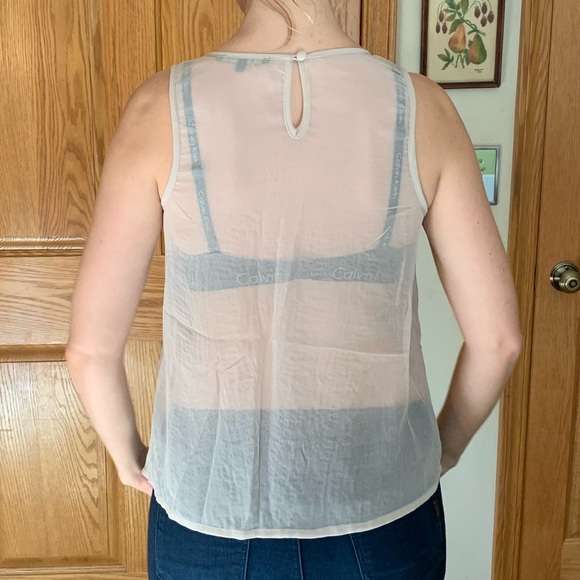 Like-new, Matty M sleeveless blouse, size Small - Picture 5 of 5